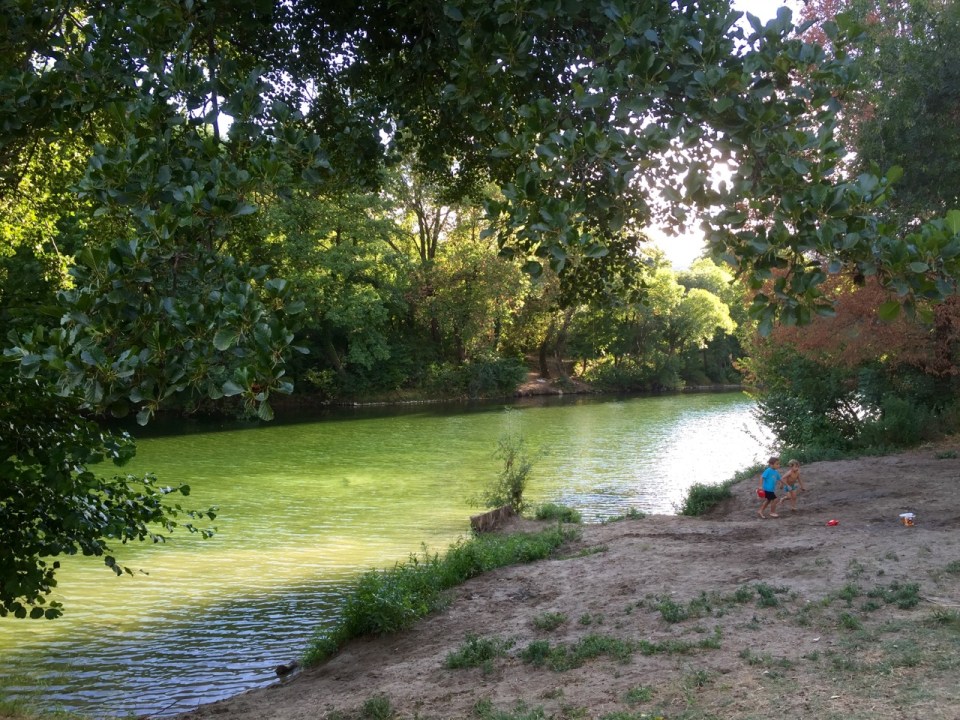 River next to Camping Tivoli