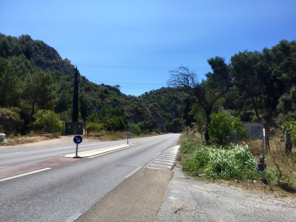 Pedalled along a lot of road looking like this today