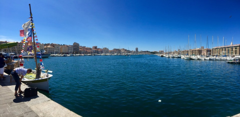 Le Vieux Port panorama