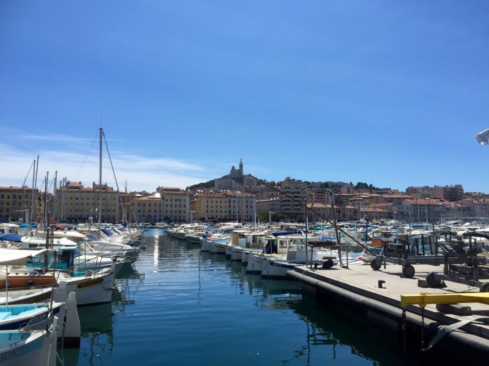 Vieux Port, packed with boats