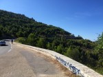 The road up Les Calanques