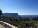 Cassis - the road was jammed with traffic