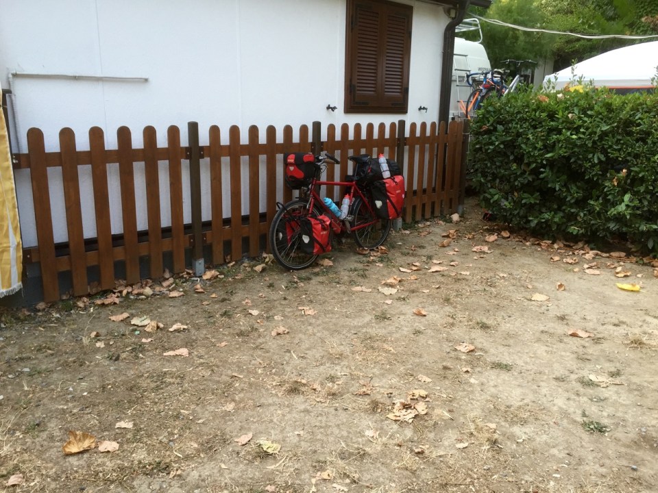 Smau loaded, ready to pedal to Genoa