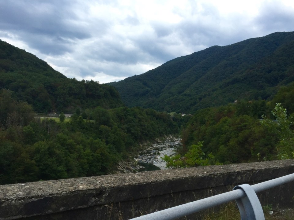 And down the other side, Isola del Cantone, Liguria