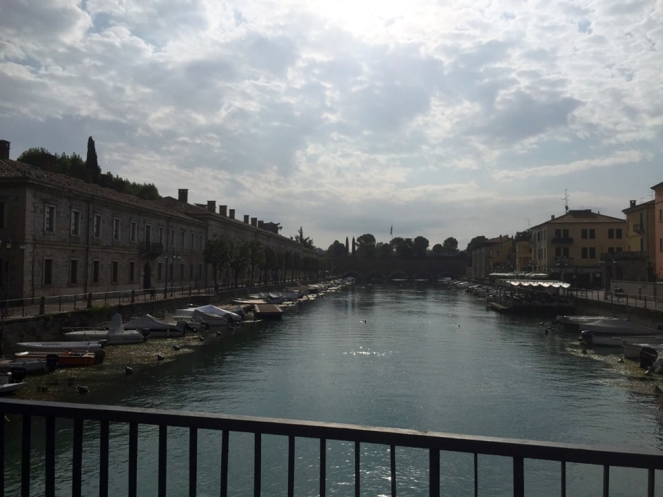 En-route to Verona; Peschiera del Garda