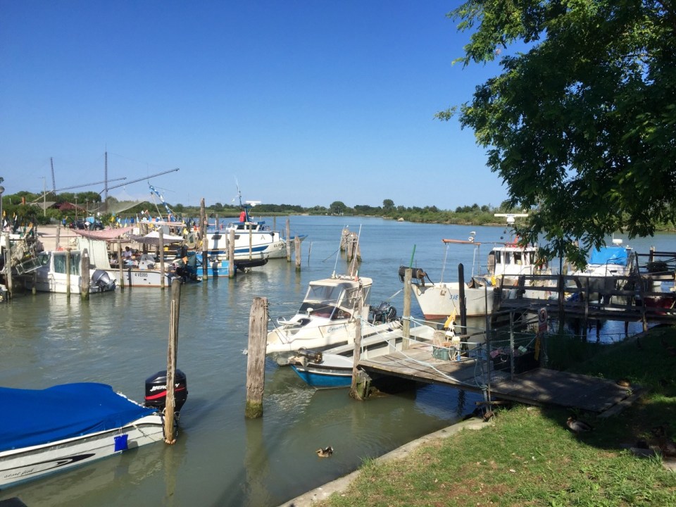 Small harbour near Lido de Jesolo