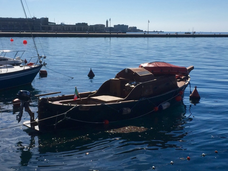 A nice little boat in Porto di Trieste