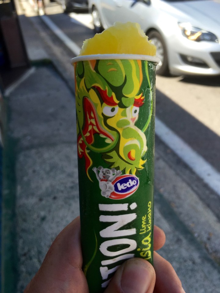 Ice lolly very welcome, Prizna