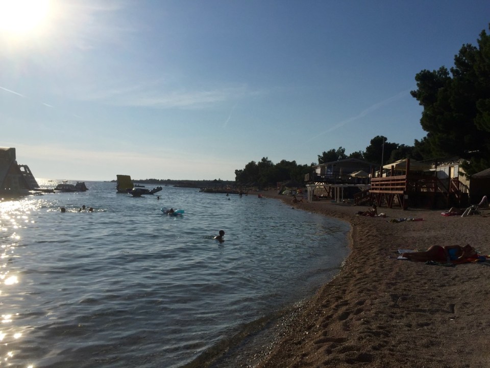 Simuni camping resort - nice beach