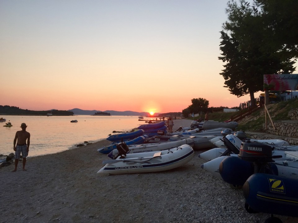 Sun almost gone, Nordsee