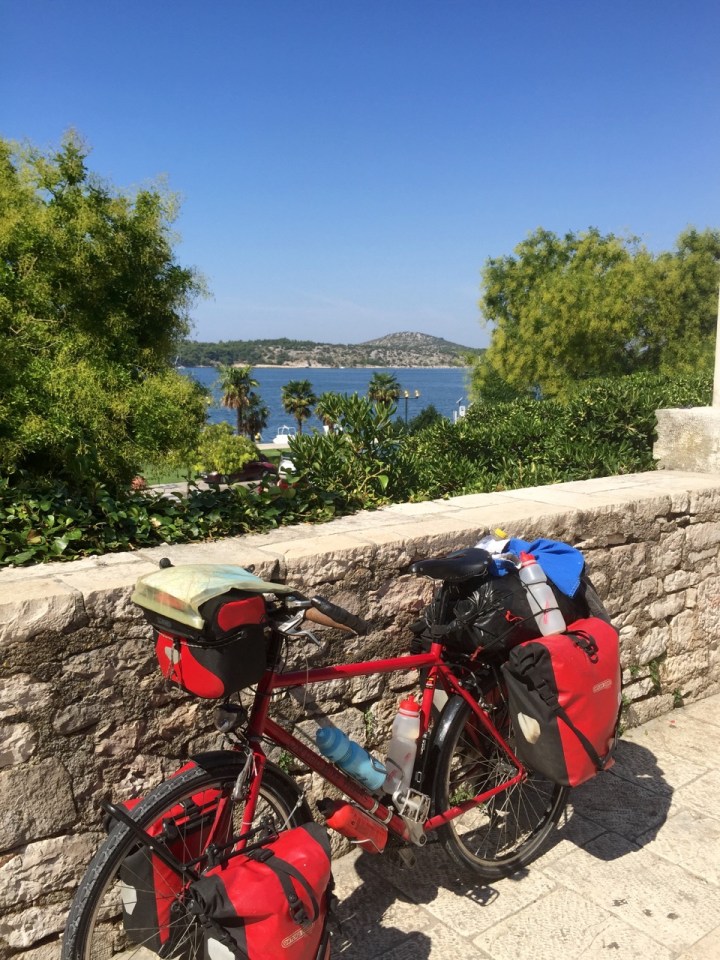 Smaug taking a break, Sibenik