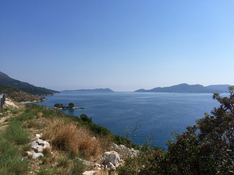 Coastline continues to Dubrovnik