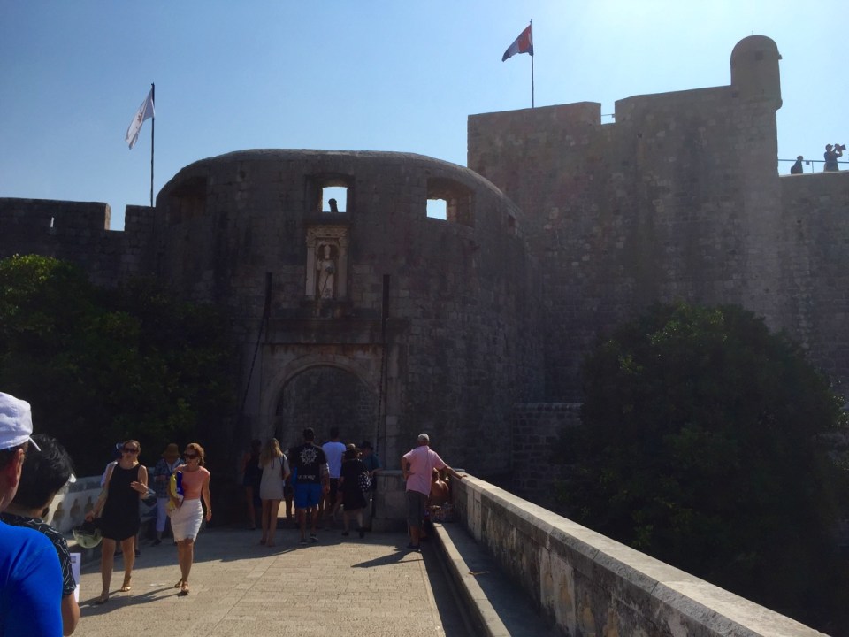 Western Ploce Gate - stays open these days