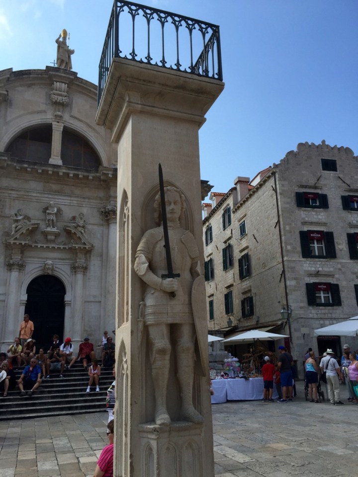 Not sure who this fella is, Dubrovnik