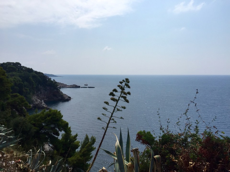 Arty photo, Dubrovnik coast