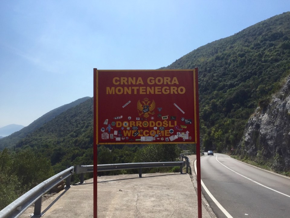Made it to Montenegro - country number 16 of tour