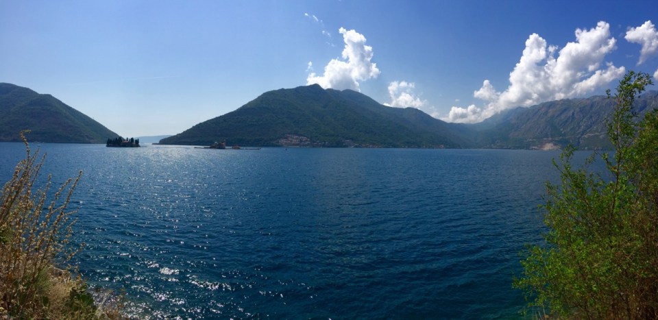 Panorama from neat Perast