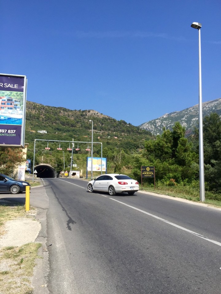 Made it through the tunnel from Kotor