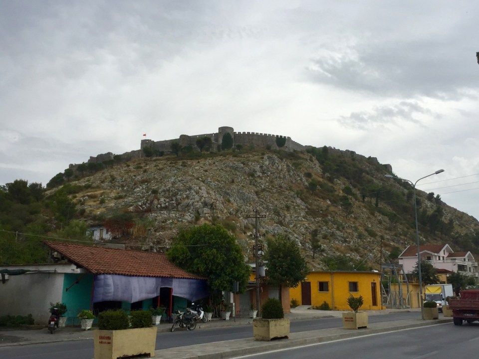 Hill top fortress in Shkodër, Albania