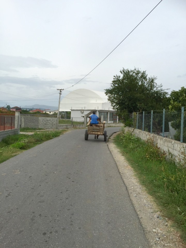 Caught in traffic, Albania