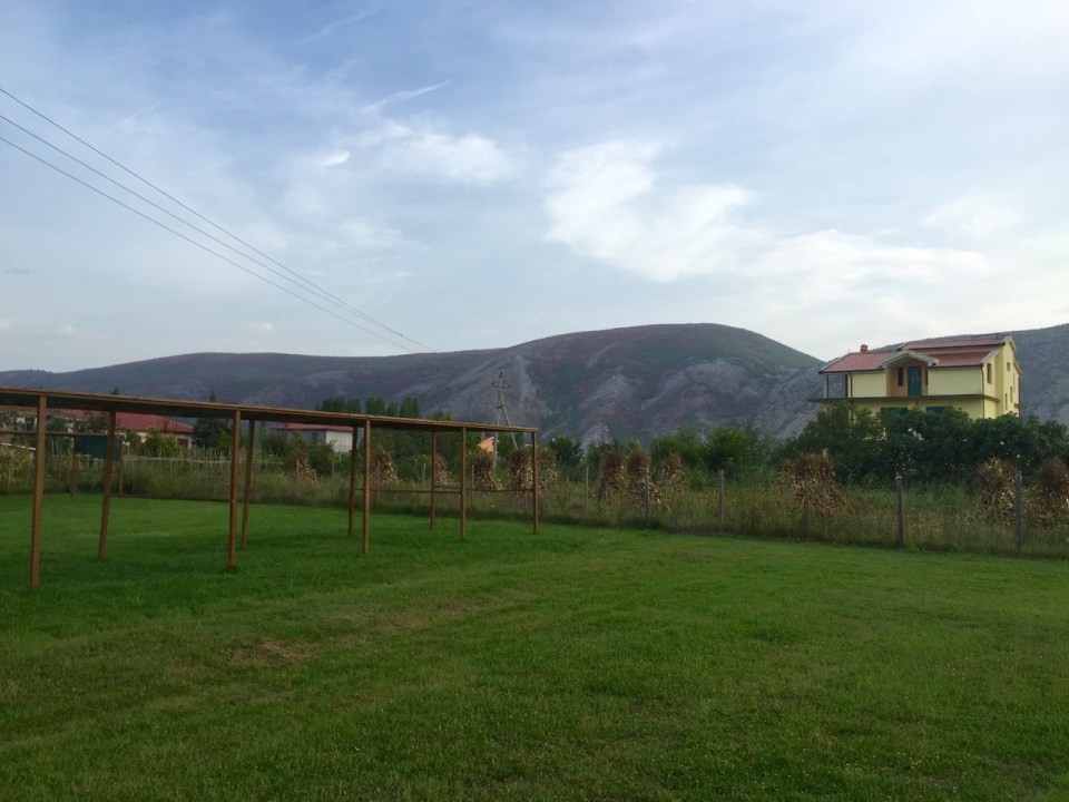 Lovely to pitch on some grass, comfy!