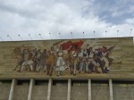 Patriotic Albanian fresco