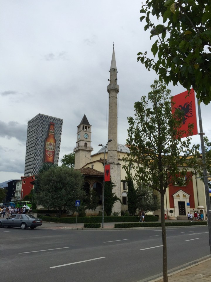 They like their flags in Albania - cool design
