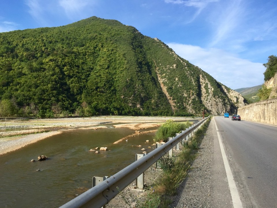 Following the river up the valley