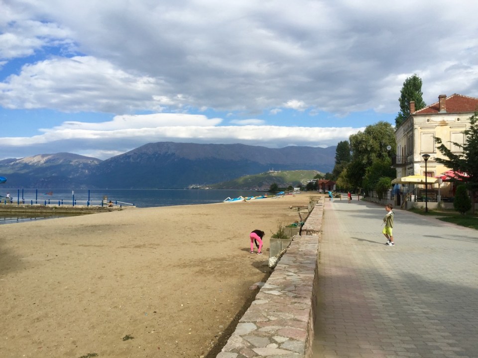 Pogradec beach 3