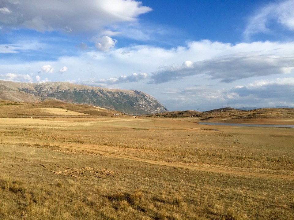 Yellow grassland dominates