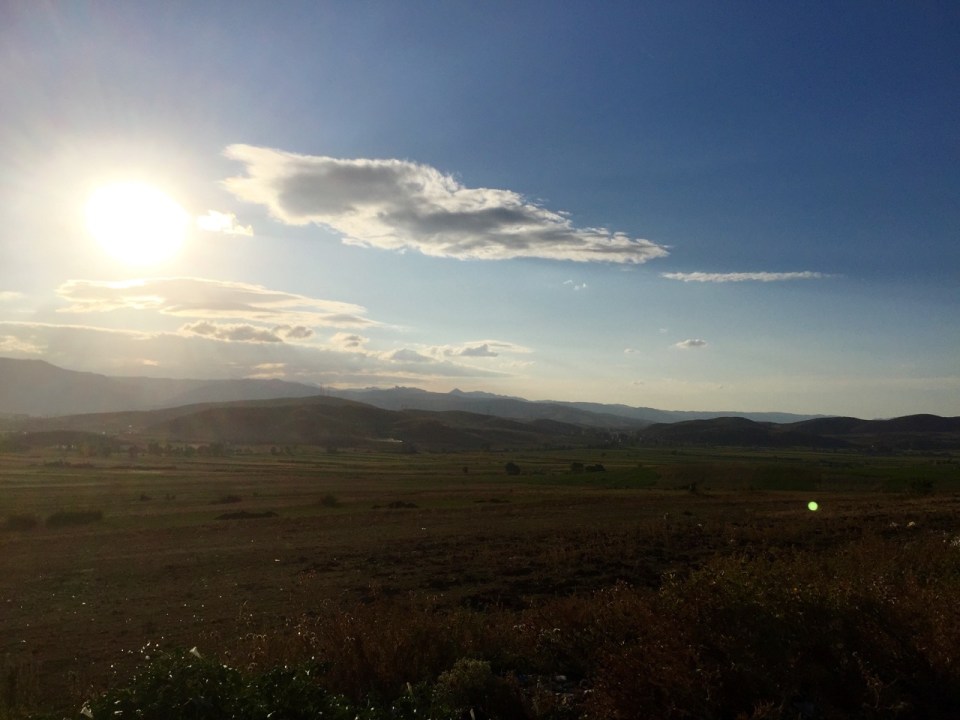 Sun getting lower, best find somewhere to camp!