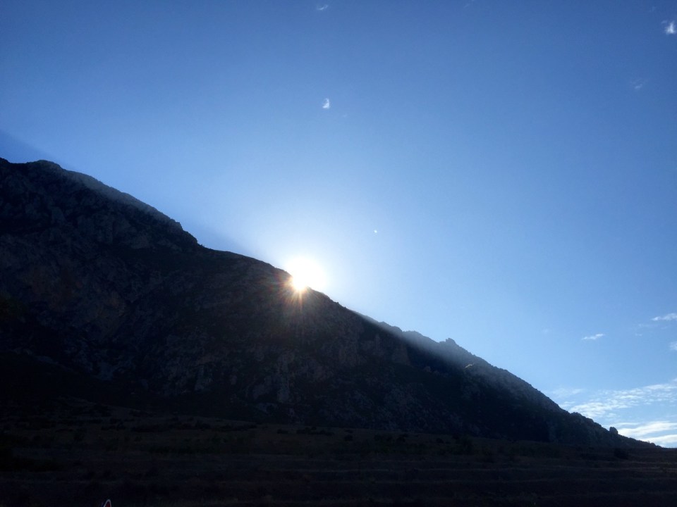 No sign of the Dragon this morning