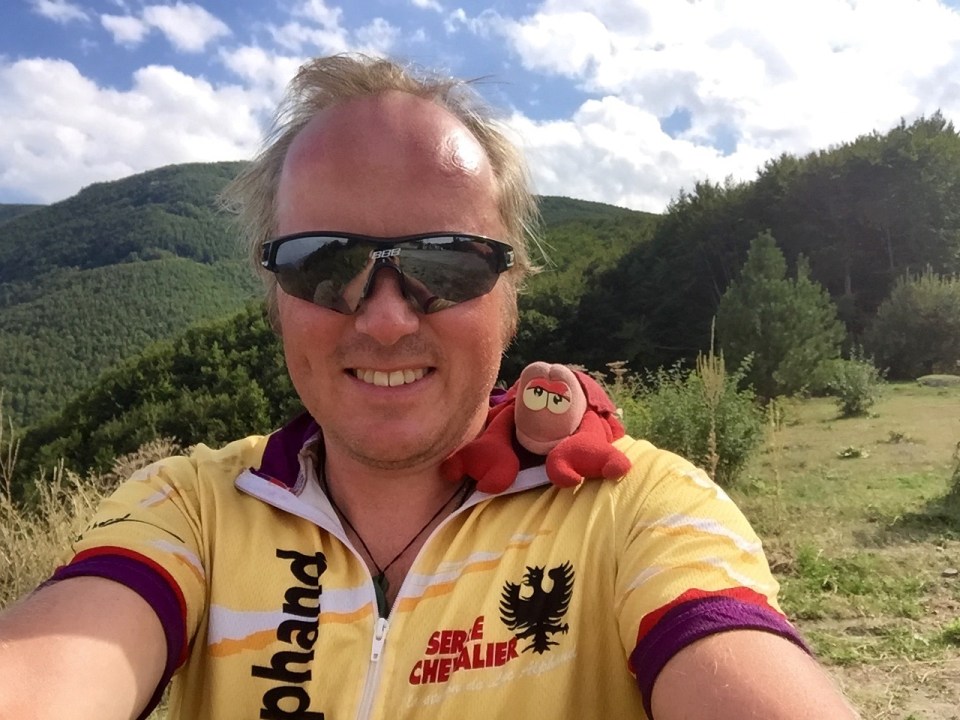 Me and Lobster at the top