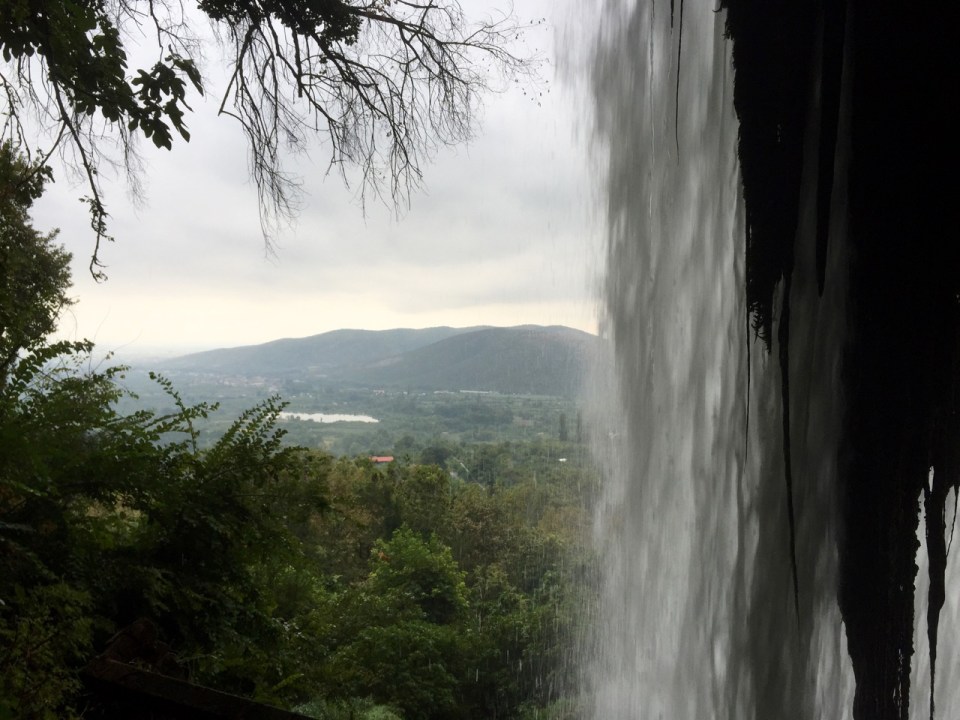 Behind the waterfall 3