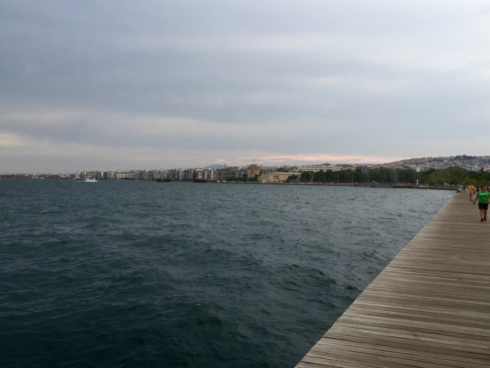Thessaloniki waterfront - nice place for a stroll