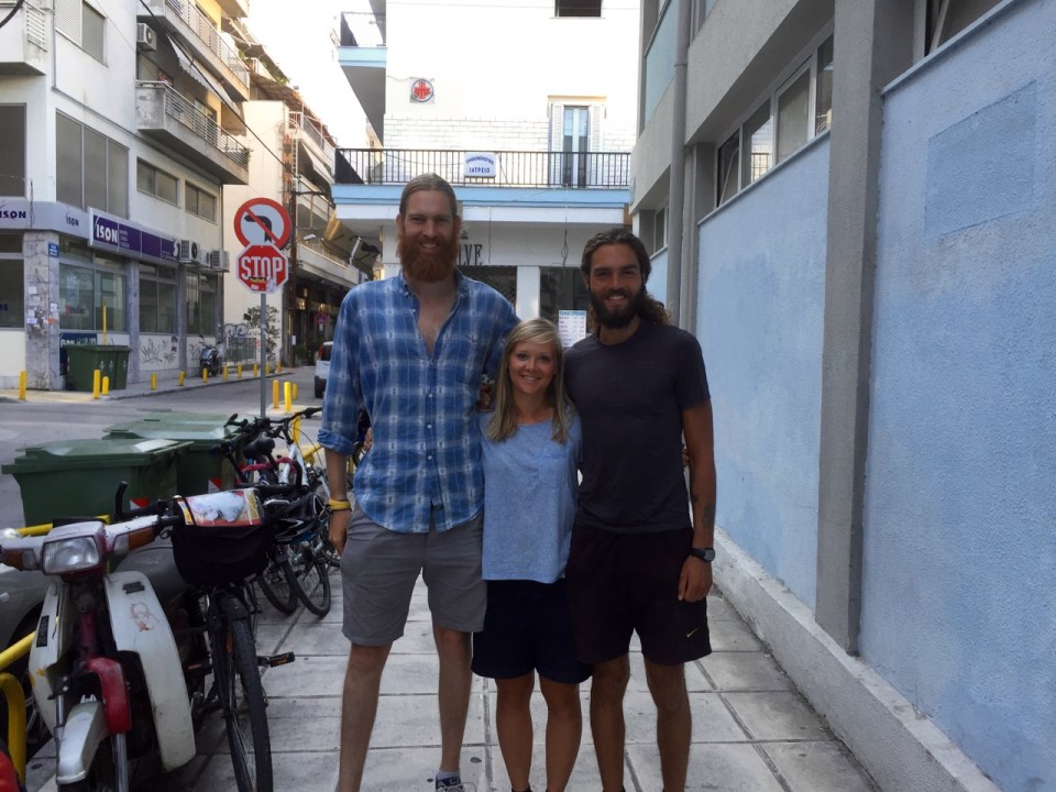 Team Thessaloniki - Tom, Clara and Jorn