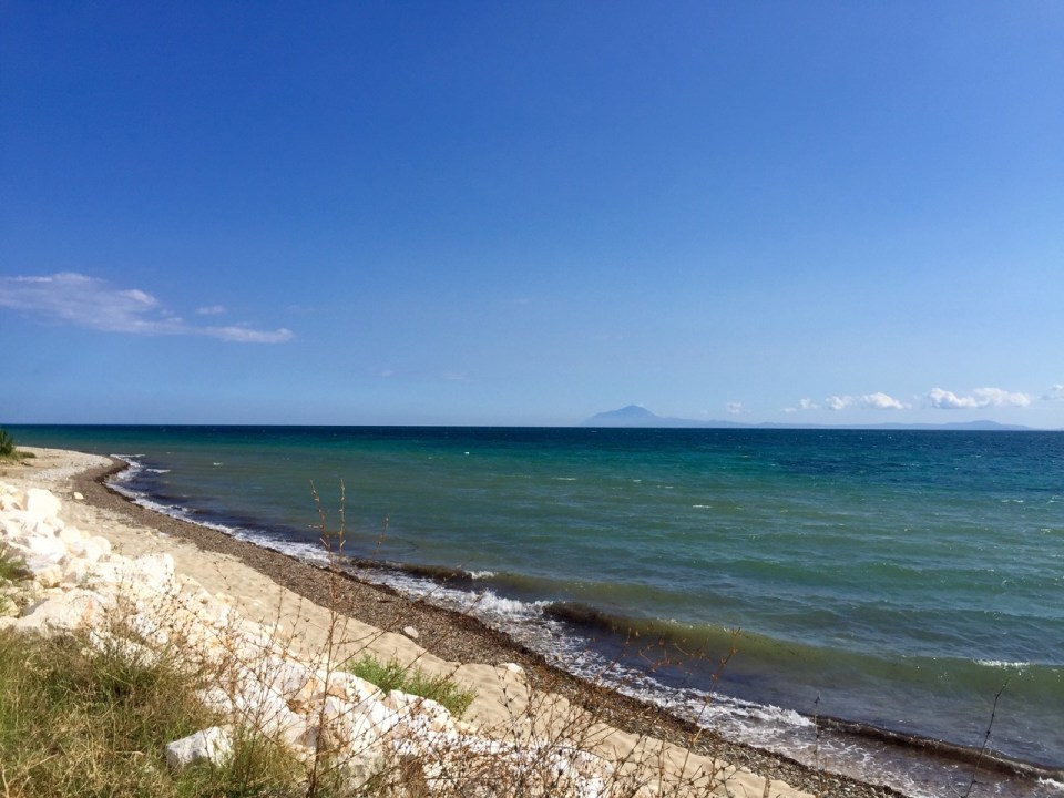 Water looks very tempting, however beware sea urchins!!