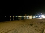 The lights of Eleftheres during stroll along the seafront