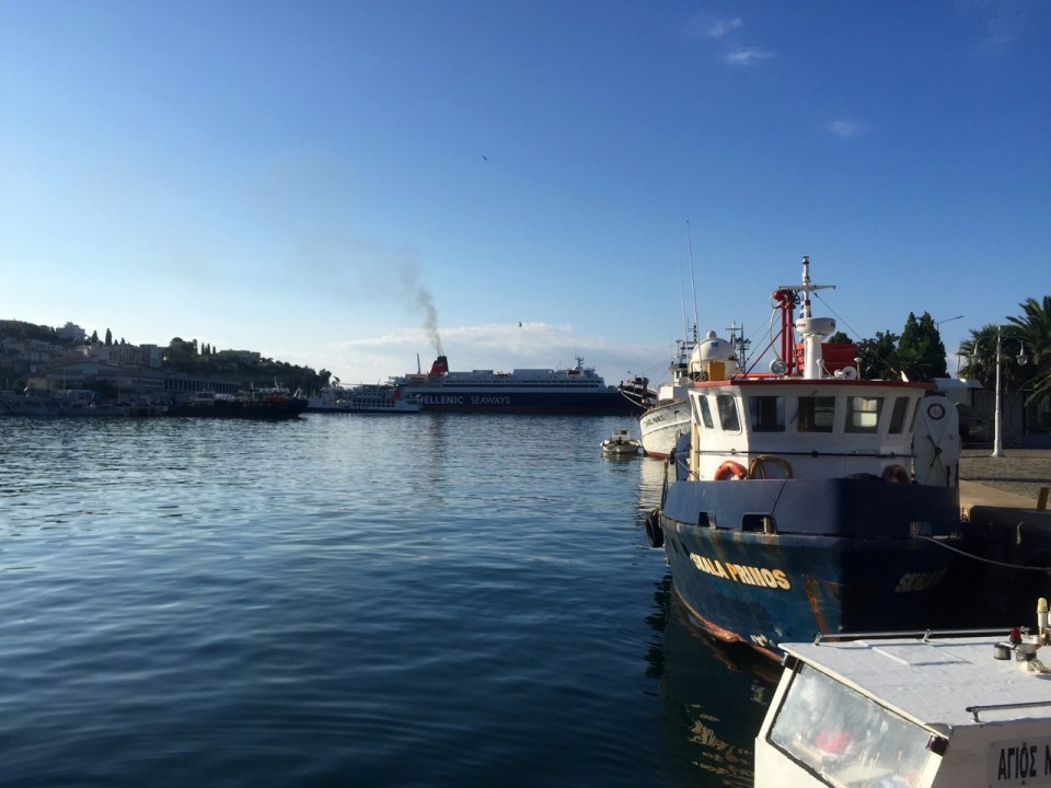 Kavala - ferries go to islands, including Samothrace