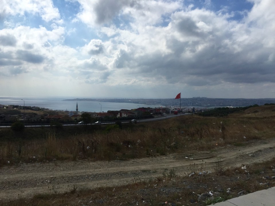 Outskirts of Istanbul - they go on for a long way