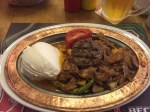 An Iskender Kebap to end the day on, very tasty