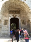 Lots of gold inscriptions, Topkapi palace