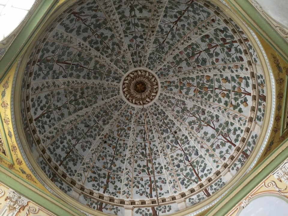 Often the ceilings are the most amazing features