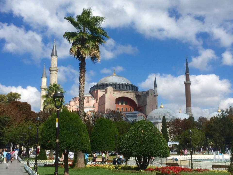 A better view of Hagia Sophia
