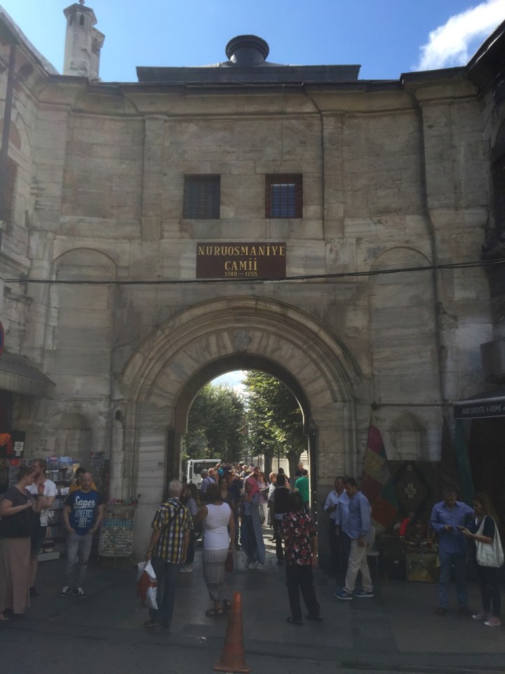 Walking to the Grand Bazaar