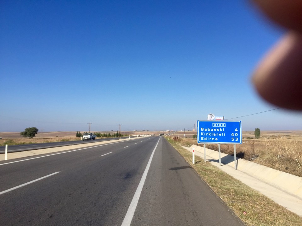 On towards Edirne and the border