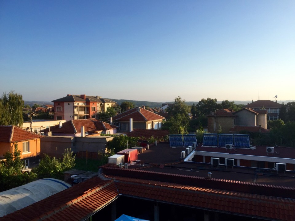 Another day of blue skies in Bulgaria