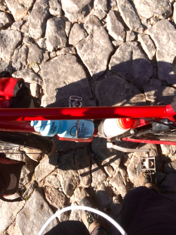 Streets very cobbled - not good to ride on