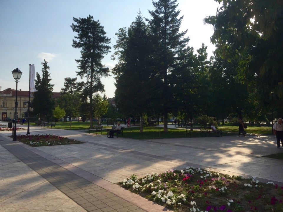 Park in Negotin