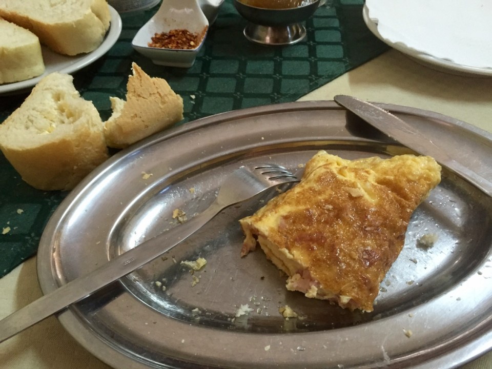 Breakfast omelette, Negotin